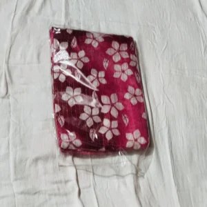 Ruby Blossom Printed Saree