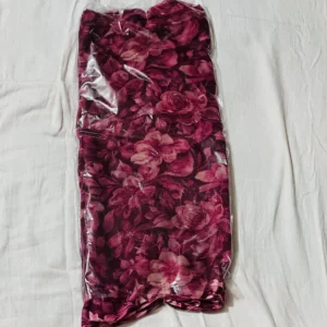 Deep Wine Floral Print Saree